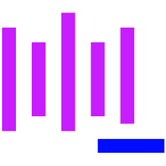 Voice Decrease Icon from Sharp Neon Set