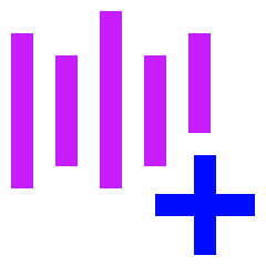 Voice Increase Icon from Sharp Neon Set