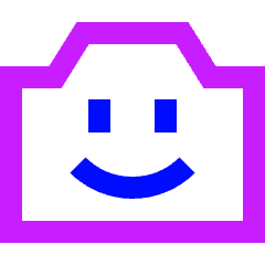 Front Camera Icon from Sharp Neon Set