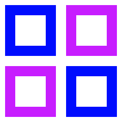 Layout Grid Icon from Sharp Neon Set