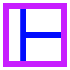 Layout Window 1 Icon from Sharp Neon Set