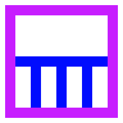 Layout Window 20 Icon from Sharp Neon Set