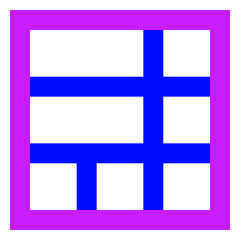 Layout Window 49 Icon from Sharp Neon Set