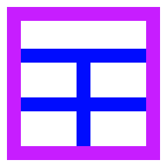 Layout Window 8 Icon from Sharp Neon Set