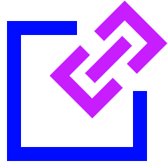 Copy Link Icon from Sharp Neon Set