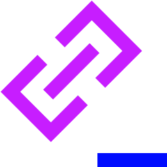 Link Chain Remove Subtract Icon from Sharp Neon Set