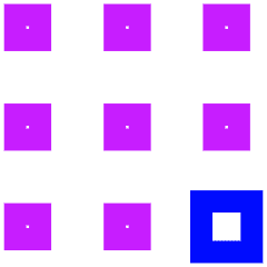 Dial Pad Bottom Right Icon from Sharp Neon Set