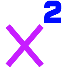 Exponent Base Icon from Sharp Neon Set