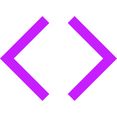 Horizontal Scroll Icon from Sharp Neon Set