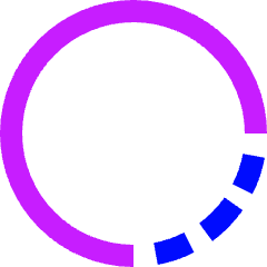 Loading Circle Icon from Sharp Neon Set