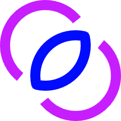 Pathfinder Circle Outline Icon from Sharp Neon Set