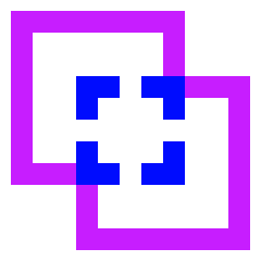 Pathfinder Exclude Icon from Sharp Neon Set