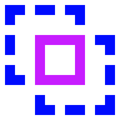 Pathfinder Intersect Icon from Sharp Neon Set