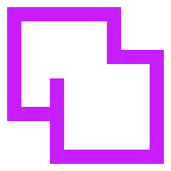 Pathfinder Merge Icon from Sharp Neon Set