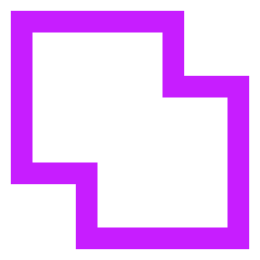 Pathfinder Union Icon from Sharp Neon Set