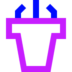 Podium Icon from Sharp Neon Set