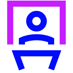 Presentation Icon from Sharp Neon Set