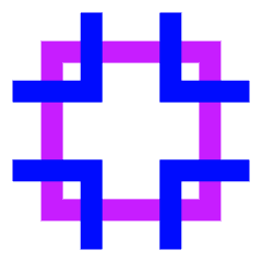 Bleed Marks Icon from Sharp Neon Set