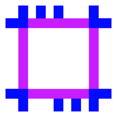 Color Registration Icon from Sharp Neon Set