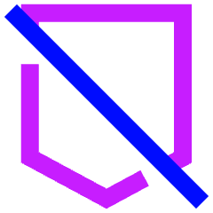 Disable Protection Icon from Sharp Neon Set
