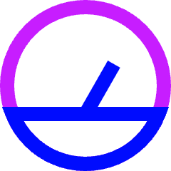 Dashboard Gauge 1 Icon from Sharp Neon Set