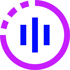 Live Audio Icon from Sharp Neon Set
