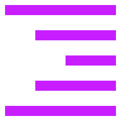 Align Right Icon from Sharp Neon Set