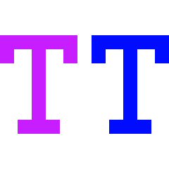 All Caps Icon from Sharp Neon Set