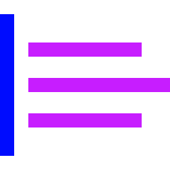 Blockquote Icon from Sharp Neon Set