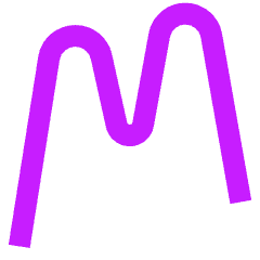 Handwritten Font Icon from Sharp Neon Set