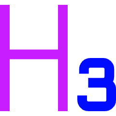 Heading 3 Paragraph Styles Heading Icon from Sharp Neon Set