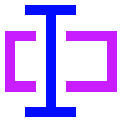 Input Box Icon from Sharp Neon Set