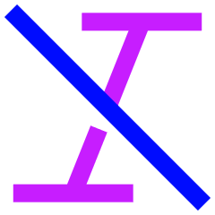 Italic Off Icon from Sharp Neon Set