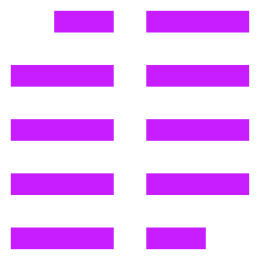 Paragraph Column Icon from Sharp Neon Set