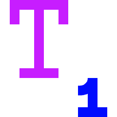 Subscript 2 Icon from Sharp Neon Set