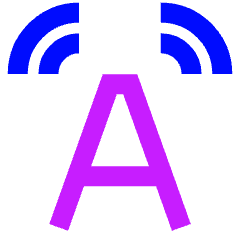 Text To Speech 1 Icon from Sharp Neon Set