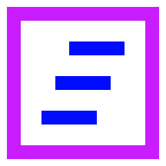 Timeline Icon from Sharp Neon Set