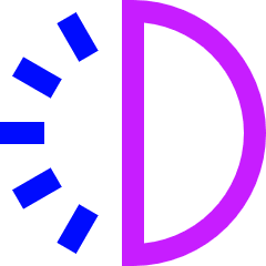 Timer Six Icon from Sharp Neon Set
