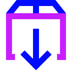 Download Box 1 Icon from Sharp Neon Set