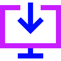 Download Computer Icon from Sharp Neon Set