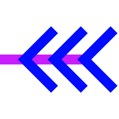 End Point Branches Icon from Sharp Neon Set