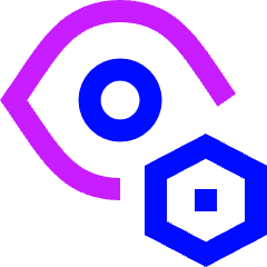 View Setting Bolt Nut Icon from Sharp Neon Set