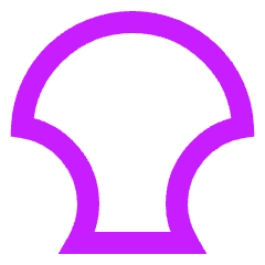 Warp Shell Upper Icon from Sharp Neon Set