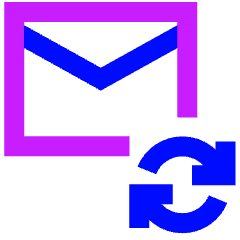 Mail Loading Icon from Sharp Neon Set