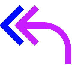Mail Send Reply All Icon from Sharp Neon Set