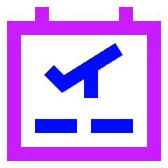 Plane Flight Board Icon from Sharp Neon Set