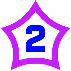 Hotel Two Star Icon from Sharp Neon Set