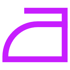 Iron Icon from Sharp Neon Set