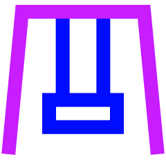Pool Swing Icon from Sharp Neon Set