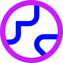 Earth 1 Icon from Sharp Neon Set